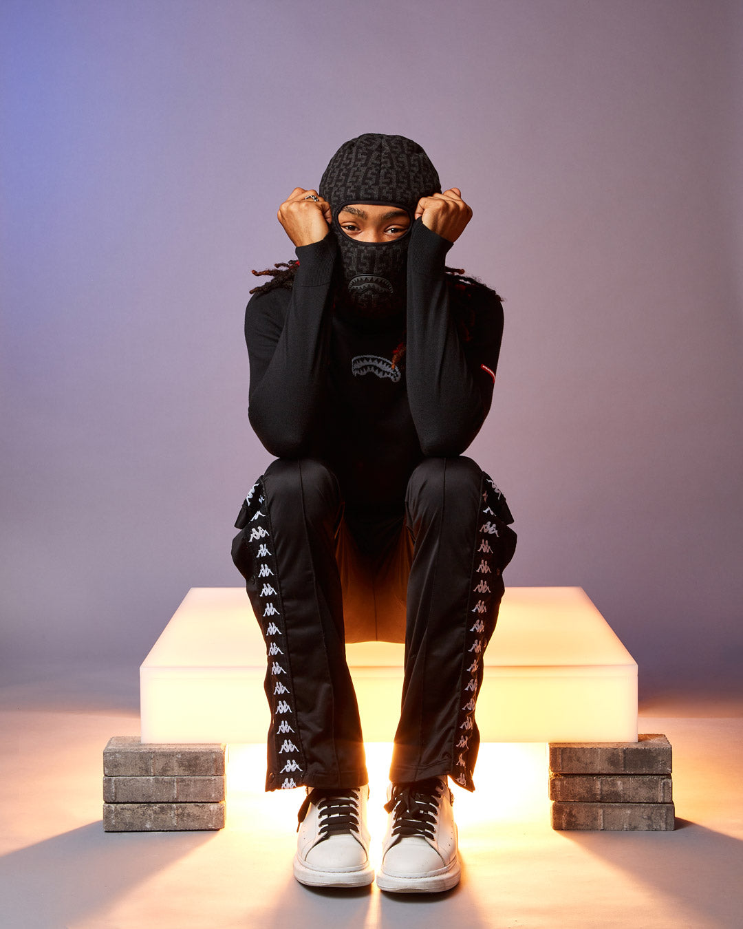 Limited Edition CASHIN CHECKS SKI MASK GRAY