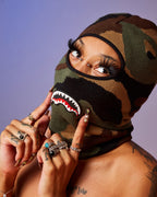 Limited Edition CAMO SHARK SKI MASK