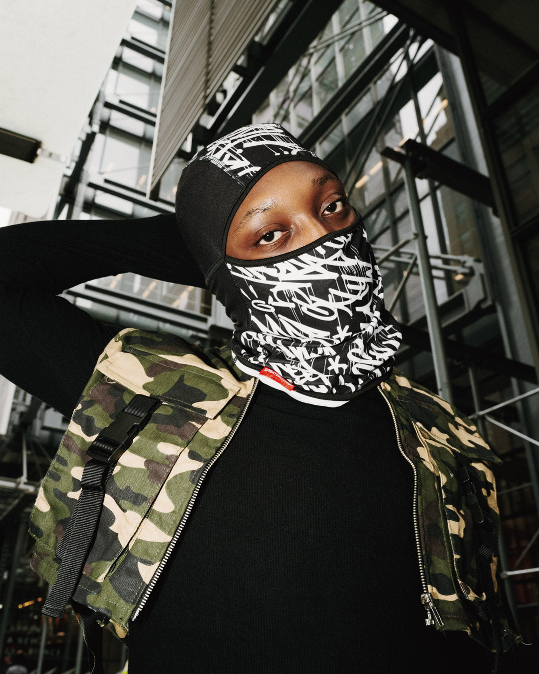 Limited Edition MIDNIGHT DESIGNER SKI MASK