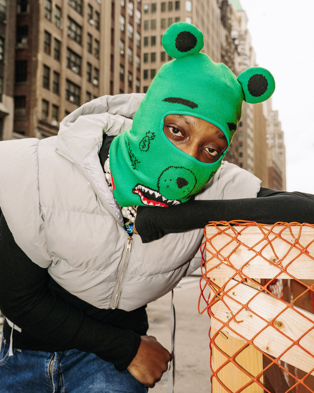 Limited Edition THE REAL MONEY BEAR SKI MASK