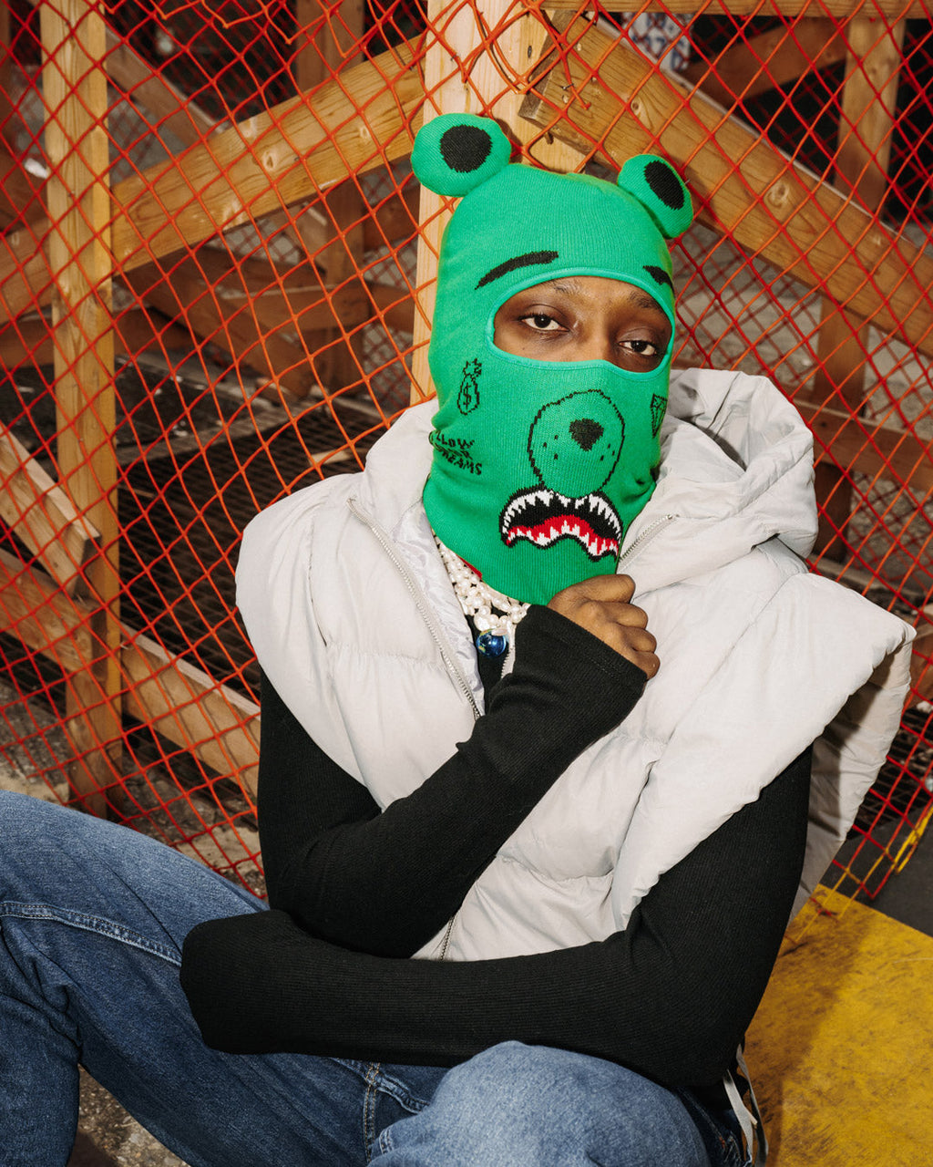 Limited Edition THE REAL MONEY BEAR SKI MASK