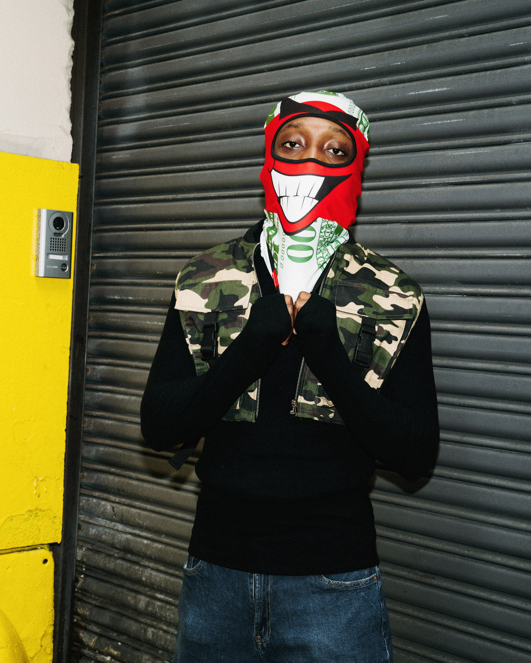 Limited Edition MONEY BOY SKI MASK RED