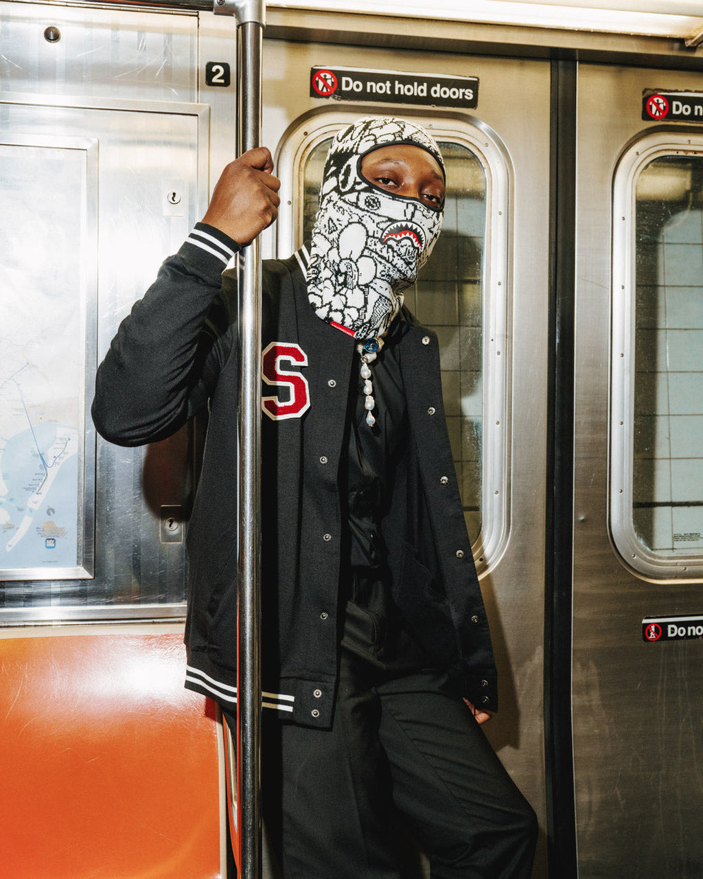 Limited Edition DOODLE SHARK SKI MASK