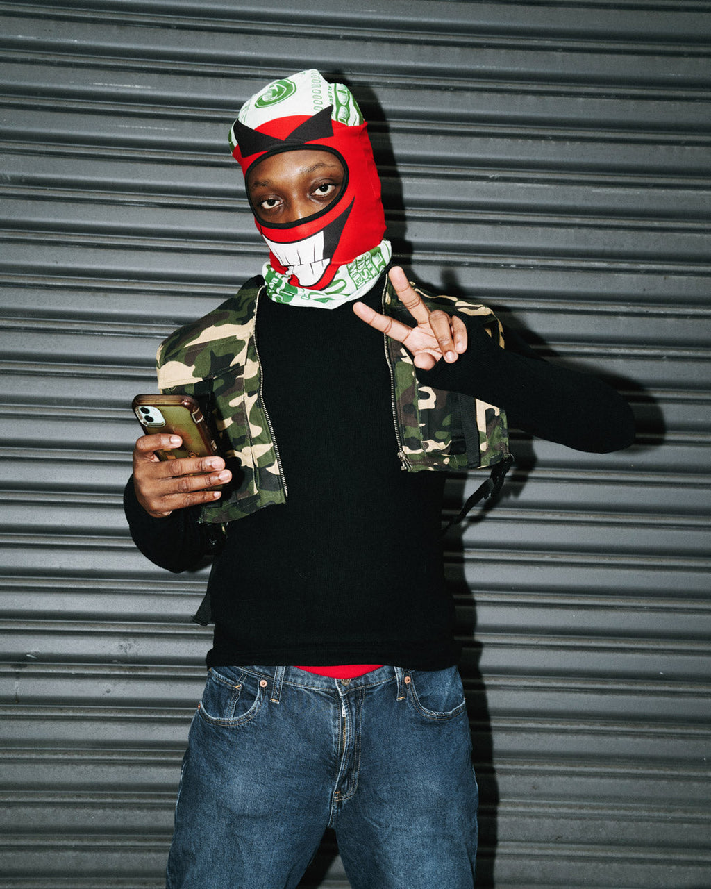 Limited Edition MONEY BOY SKI MASK RED