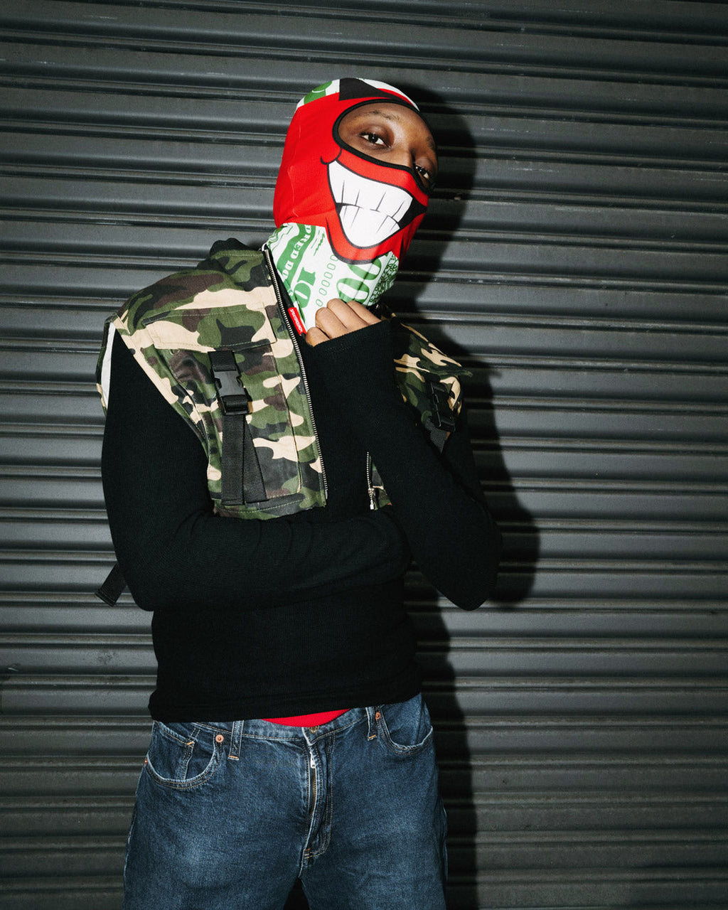 Limited Edition MONEY BOY SKI MASK RED