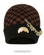 Limited Edition GOLD CHAIN CHECK BEANIE