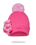 Limited Edition PINK LIL BEAR PUFF BEANIE
