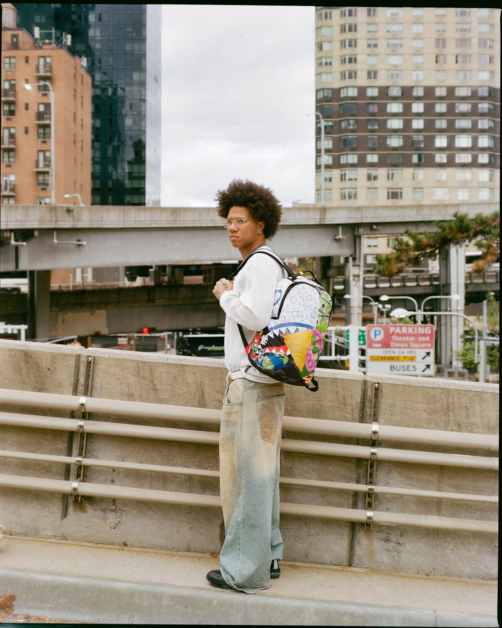 Limited Edition MEAN MONEY COLLAGE BACKPACK
