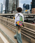 Limited Edition MEAN MONEY COLLAGE BACKPACK
