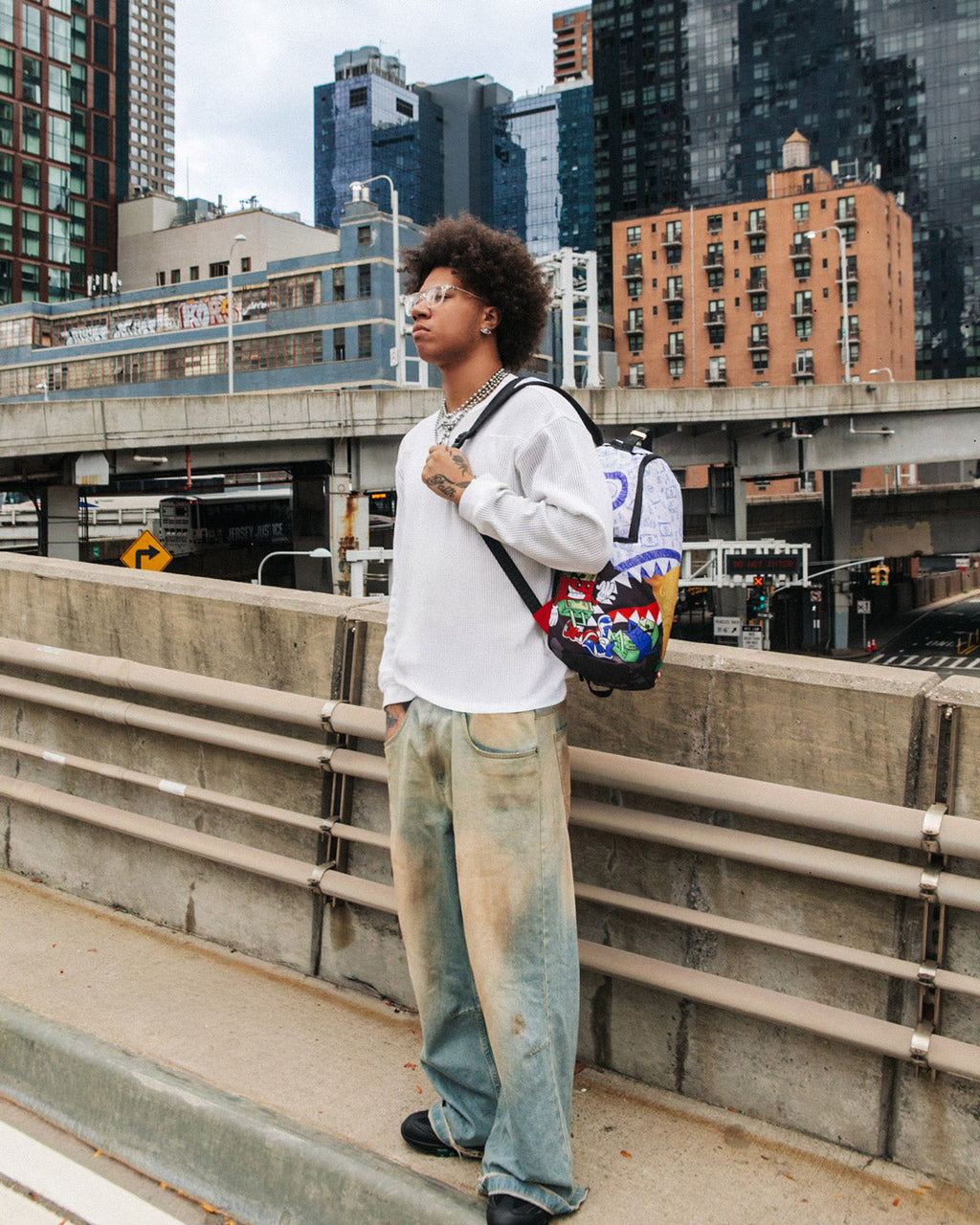 Limited Edition MEAN MONEY COLLAGE BACKPACK