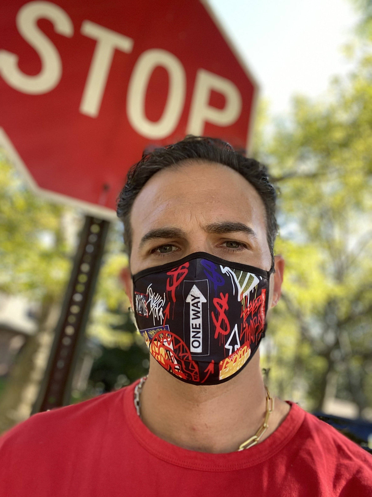 Limited Edition ADULT ONE WAY FORM-FITTING FACE MASK