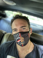 Limited Edition ADULT SPUCCI SPLIT FORM-FITTING FACE MASK