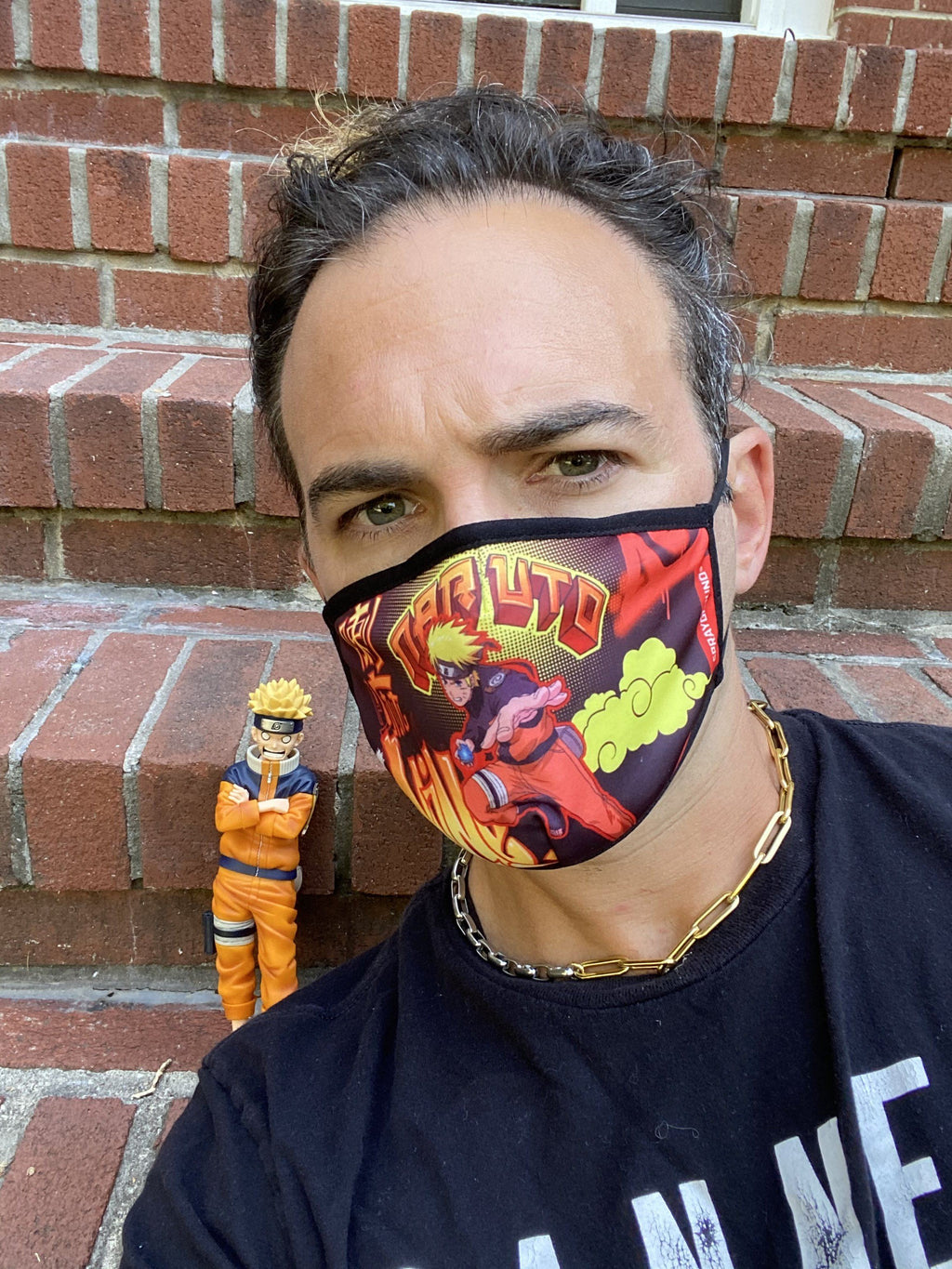 Limited Edition ADULT NARUTO ナルト FORM-FITTING FACE MASK