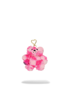 Limited Edition FURZILLA SHARK PINK CHECK KEYCHAIN