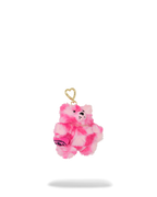 Limited Edition FURZILLA SHARK PINK CHECK KEYCHAIN