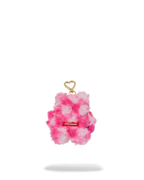 Limited Edition FURZILLA SHARK PINK CHECK KEYCHAIN