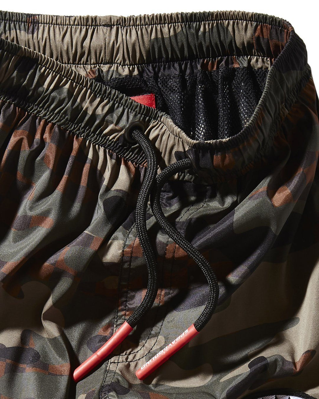 Limited Edition KIDS CAMO CHECKERED SWIM TRUNKS