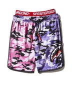 Limited Edition KIDS SPLIT CAMO SWIM TRUNKS