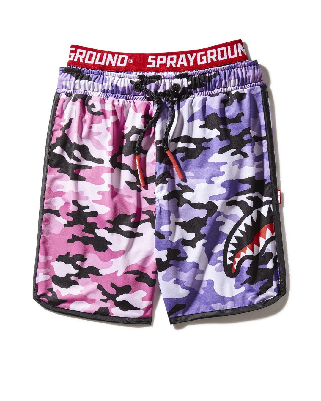 Limited Edition KIDS SPLIT CAMO SWIM TRUNKS