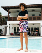 Limited Edition KIDS SPLIT CAMO SWIM TRUNKS
