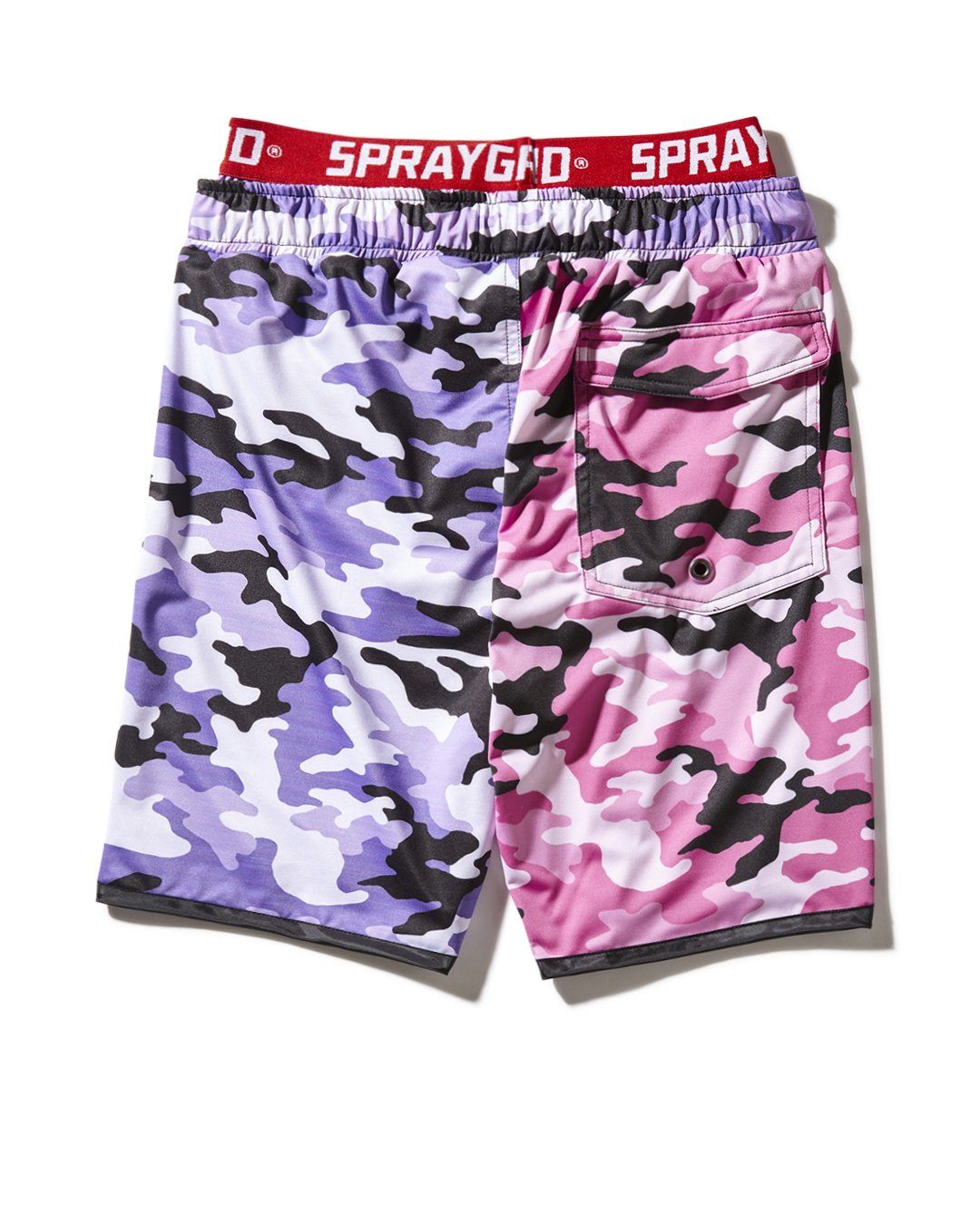 Limited Edition KIDS SPLIT CAMO SWIM TRUNKS
