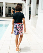Limited Edition KIDS SPLIT CAMO SWIM TRUNKS