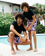 Limited Edition KIDS SPLIT CAMO SWIM TRUNKS