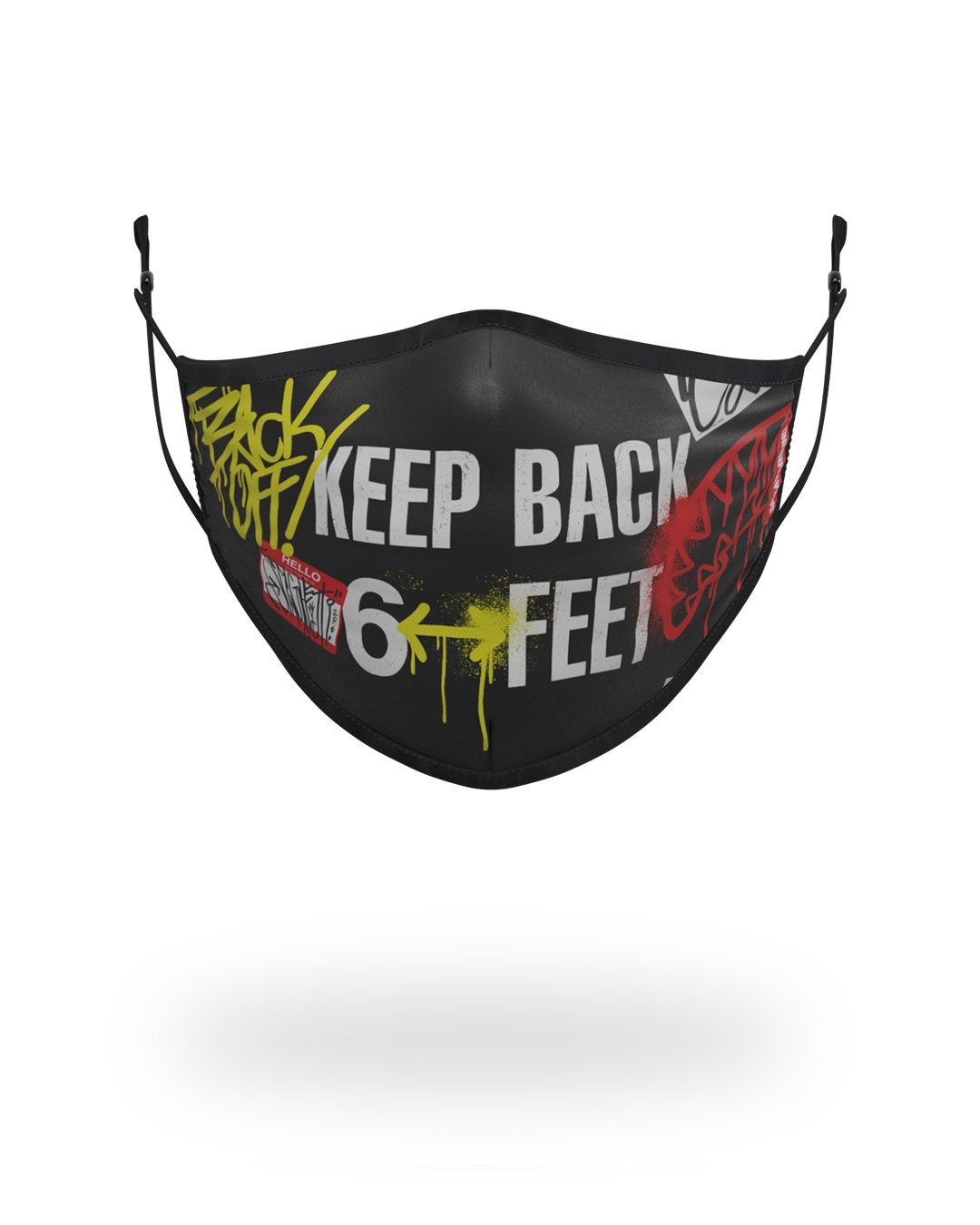 Limited Edition ADULT BACK IT UP FORM FITTING FACE MASK