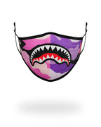Limited Edition ADULT SPLIT CAMO FORM FITTING FACE MASK