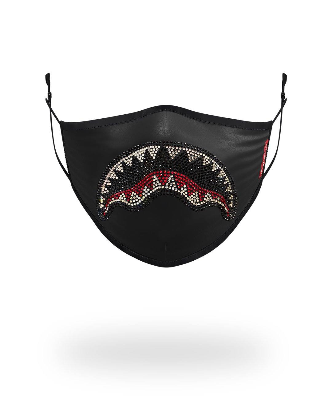 Limited Edition ADULT TRINITY SHARK FORM FITTING FACE MASK