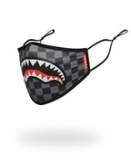Limited Edition SHARKS IN PARIS GREY FORM-FITTING MASK