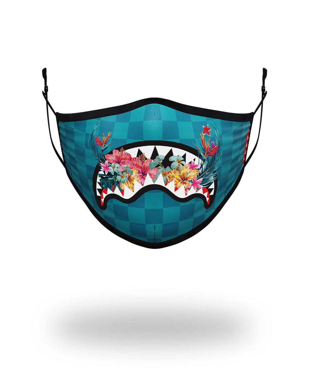 Limited Edition ADULT BLOSSOM SHARK FORM FITTING FACE MASK