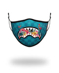 Limited Edition ADULT BLOSSOM SHARK FORM FITTING FACE MASK