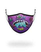 Limited Edition ADULT ZOMBIE SHARK FORM FITTING FACE MASK