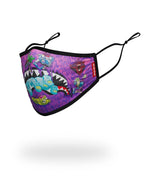 Limited Edition ADULT ZOMBIE SHARK FORM FITTING FACE MASK