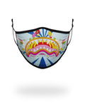 Limited Edition ADULT GROOVY SHARK FORM FITTING FACE MASK