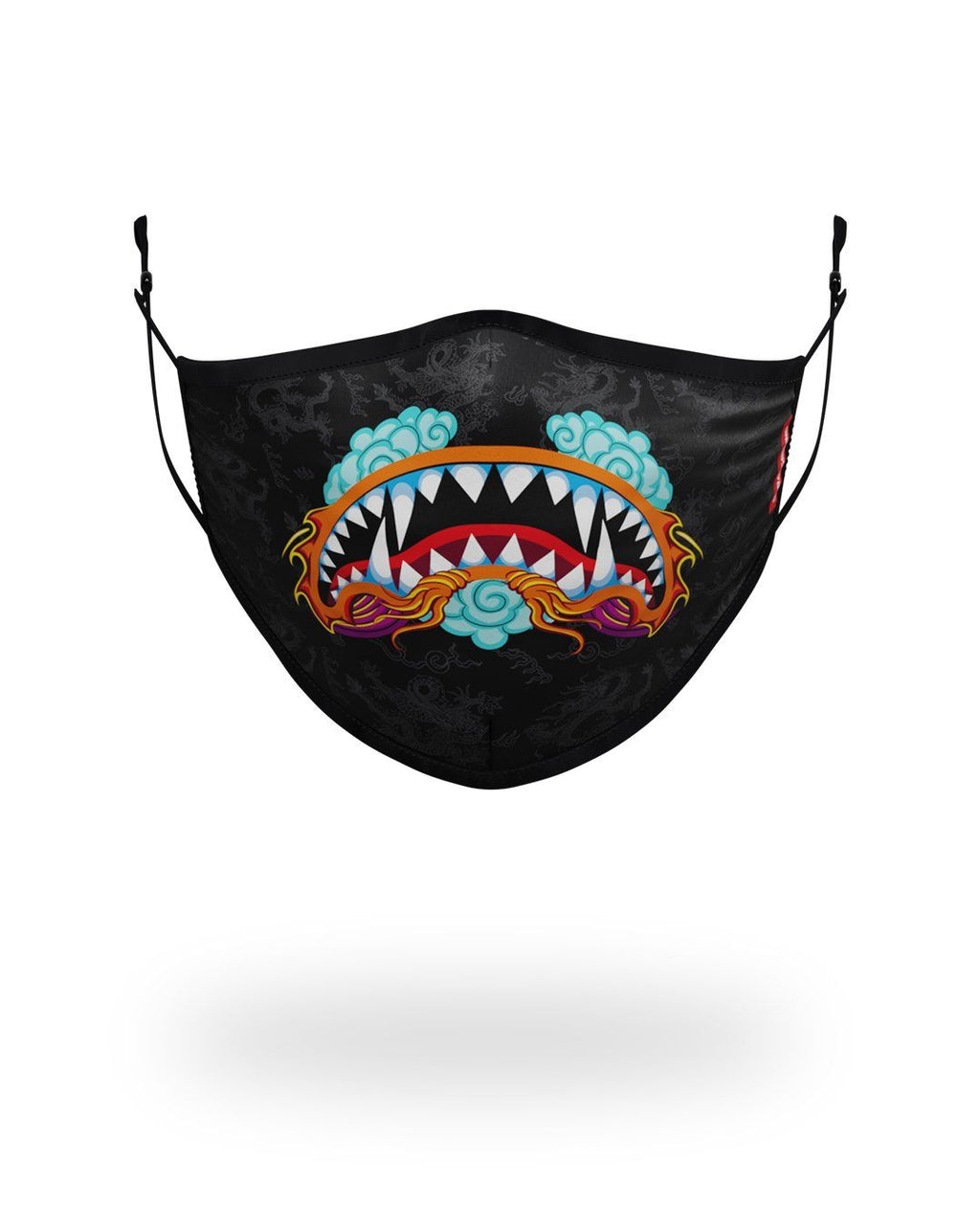 Limited Edition ADULT DRAGON SHARK FORM FITTING FACE MASK