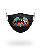 Limited Edition ADULT DRAGON SHARK FORM FITTING FACE MASK