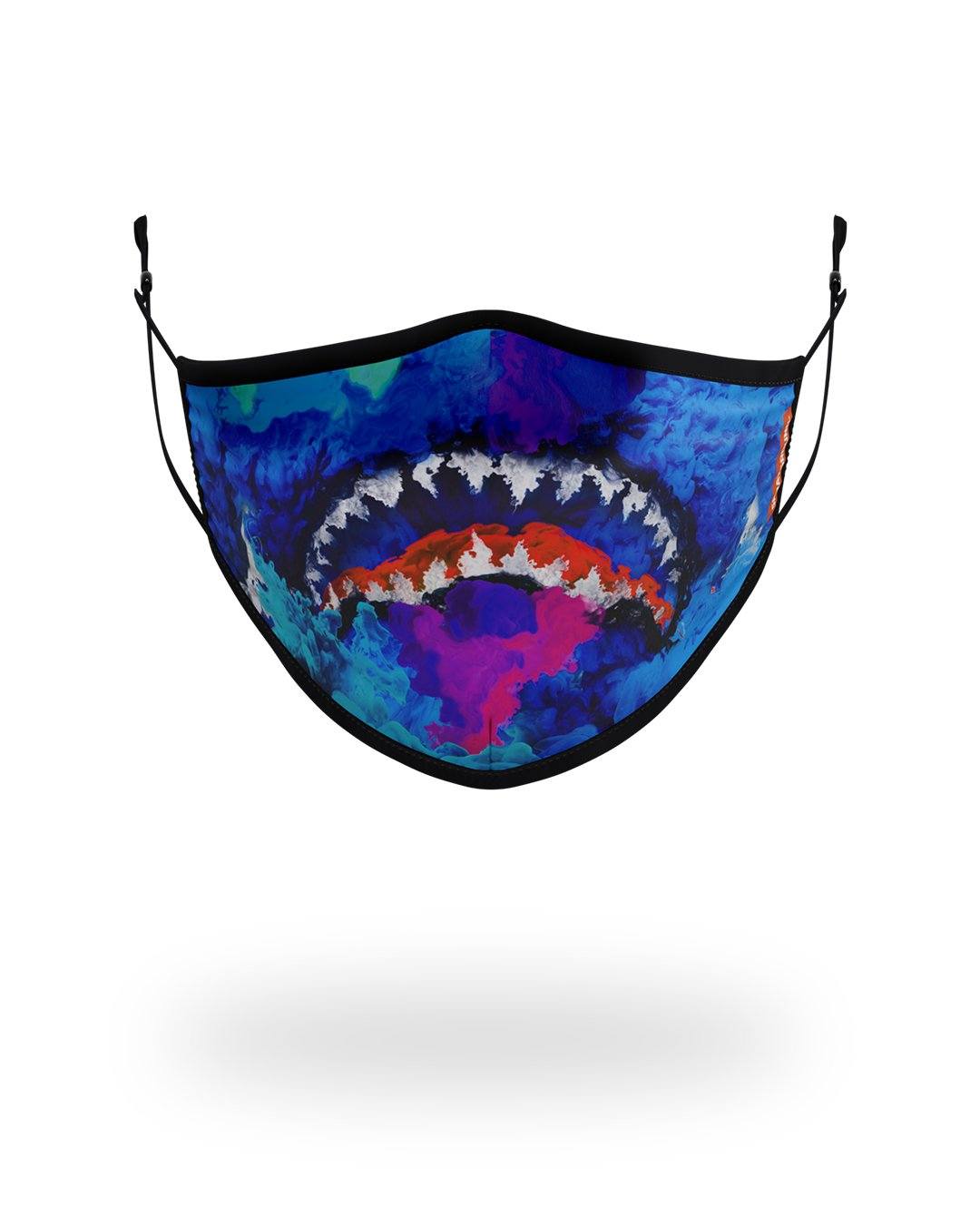 Limited Edition ADULT COLOR DRIP FORM FITTING FACE MASK