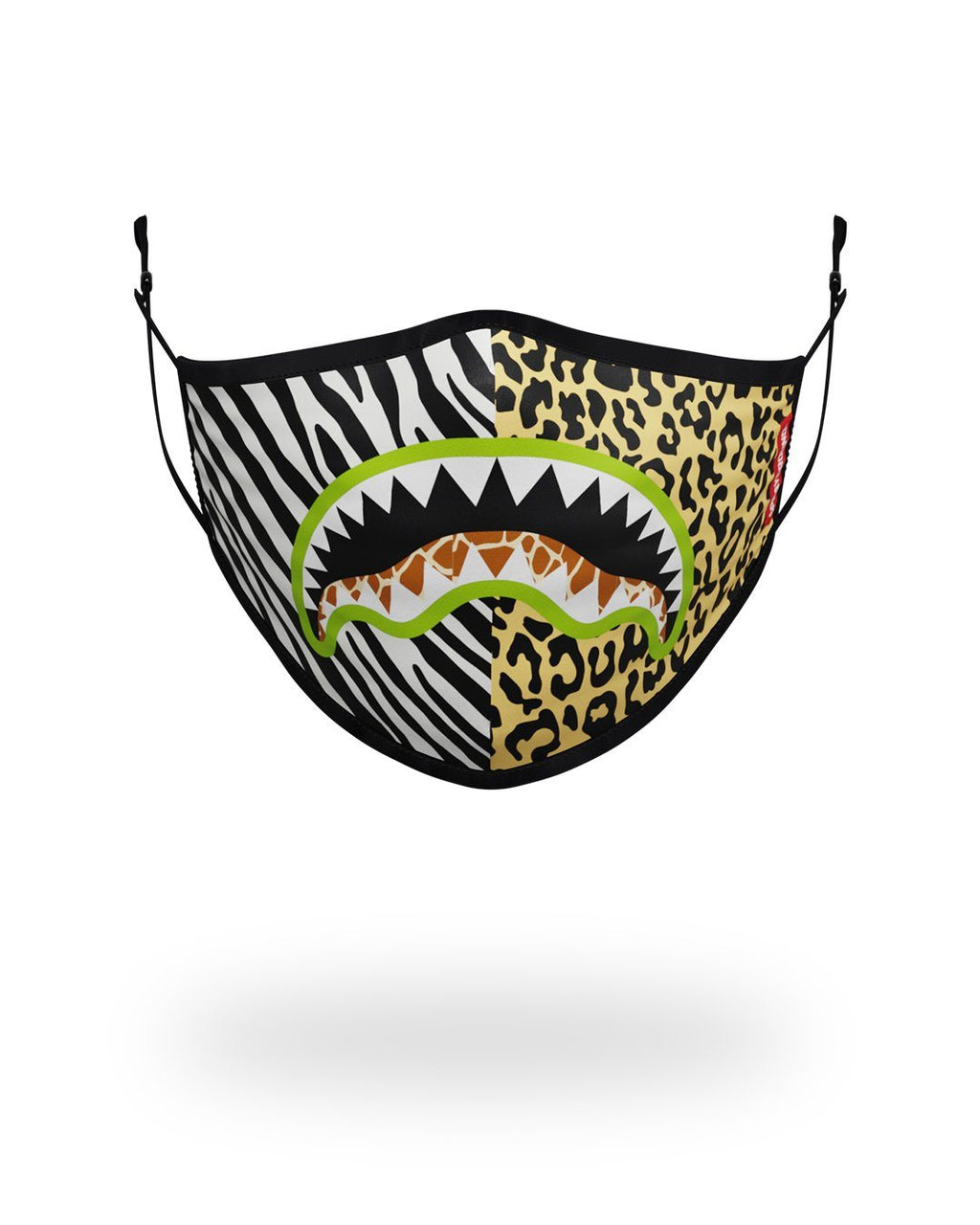 Limited Edition ADULT SAFARI SHARK FORM FITTING FACE MASK
