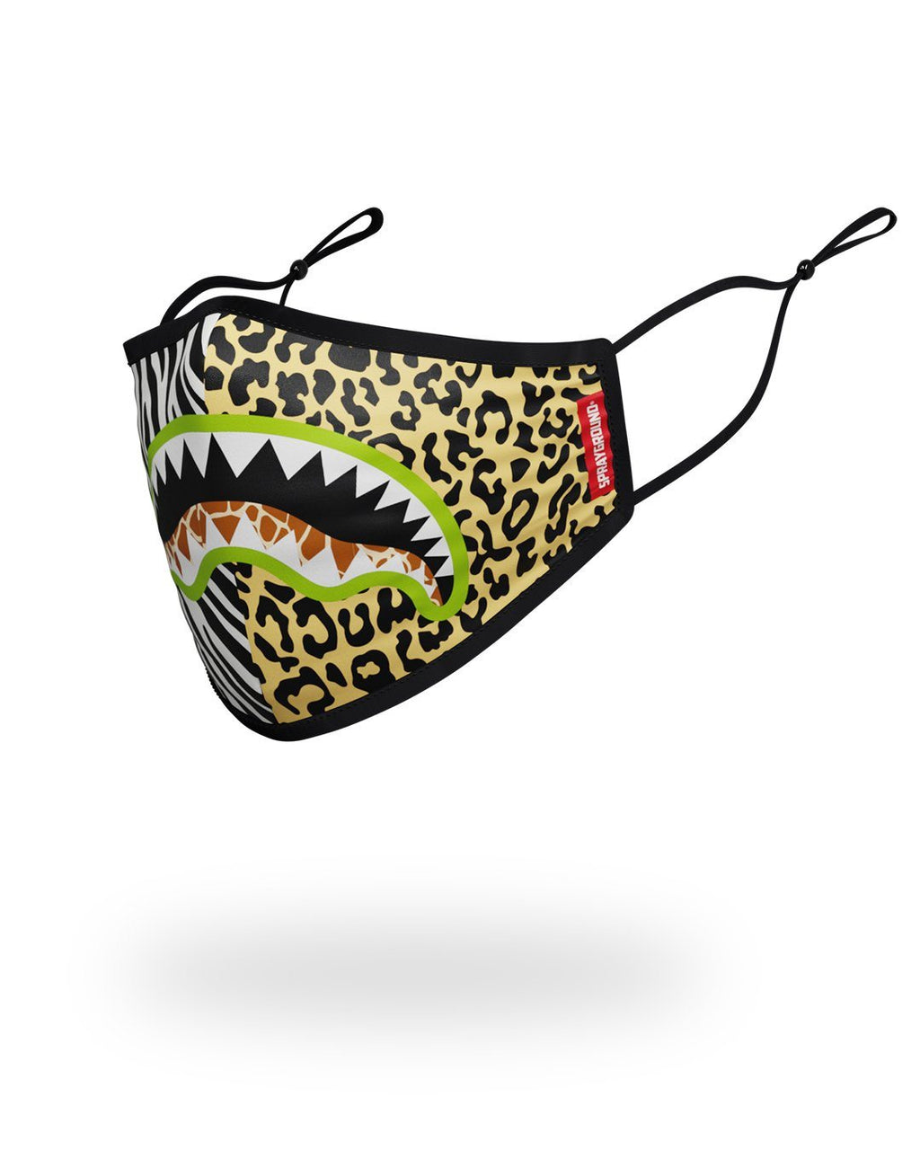 Limited Edition ADULT SAFARI SHARK FORM FITTING FACE MASK