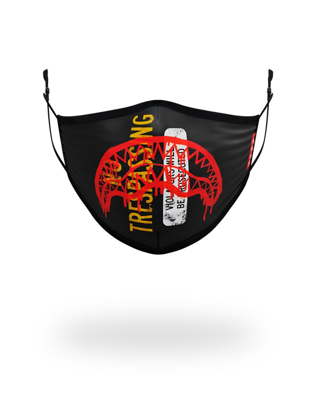 Limited Edition ADULT NO TRESSPASSING FORM FITTING FACE MASK