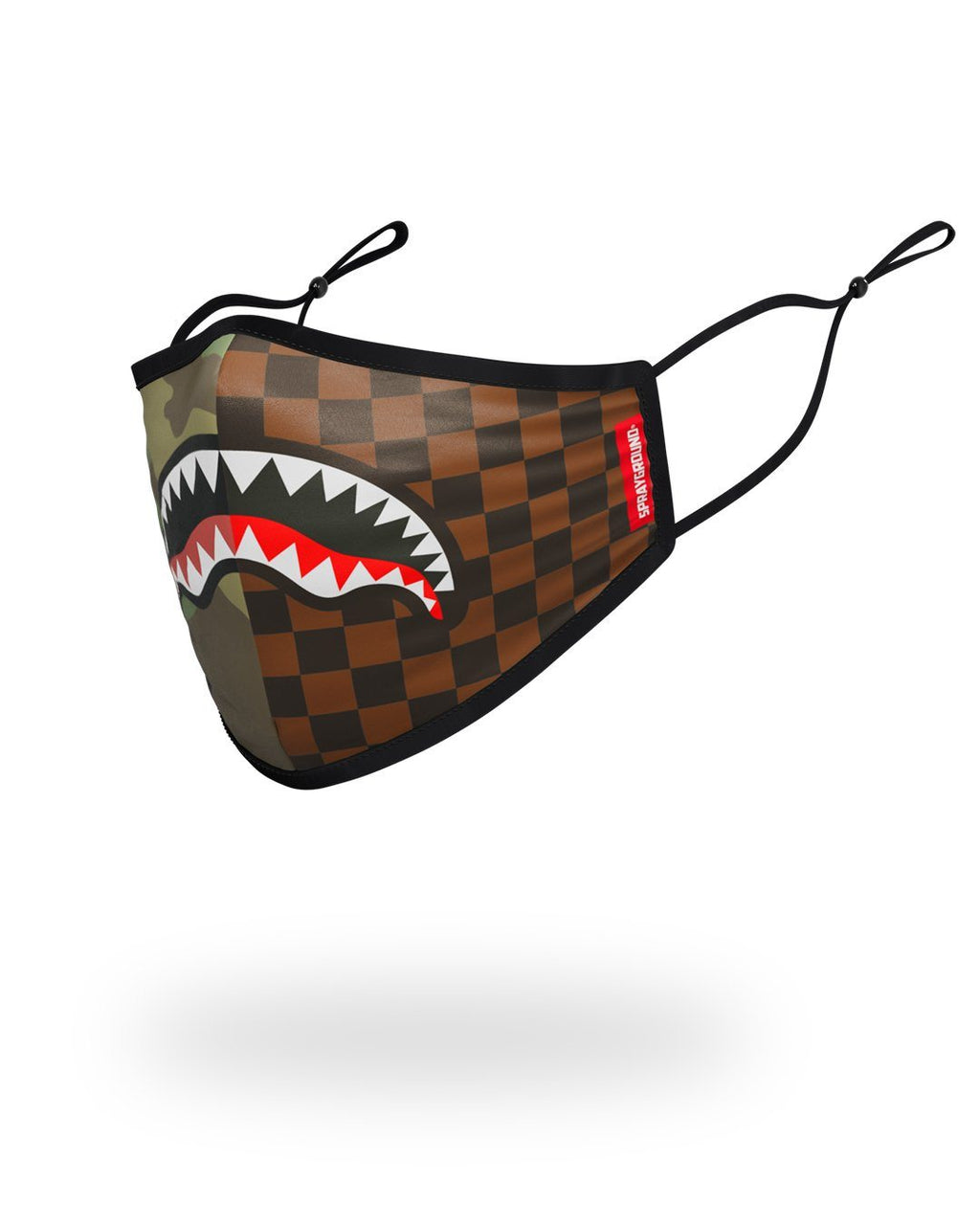 Limited Edition ADULT CHECKS & CAMO FORM FITTING FACE MASK