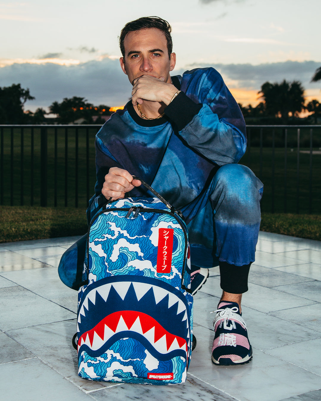 Limited Edition THE SHARK WAVE made from 100 recycled plastic bottles from the ocean
