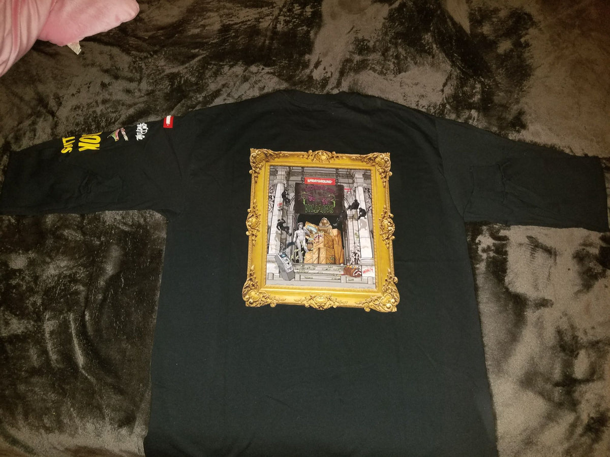 Limited Edition SANDFLOWER COLLABORATION VILLAINS LONG SLEEVE TEE