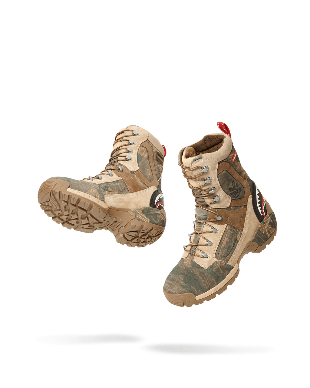 Limited Edition CAMO TERRAIN FUERZA COBRA PARATROOPER BOOTS - MADE IN COLOMBIA NUMBERED 1280 PAIRS