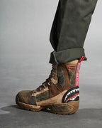 Limited Edition CAMO TERRAIN FUERZA COBRA PARATROOPER BOOTS - MADE IN COLOMBIA NUMBERED 1280 PAIRS