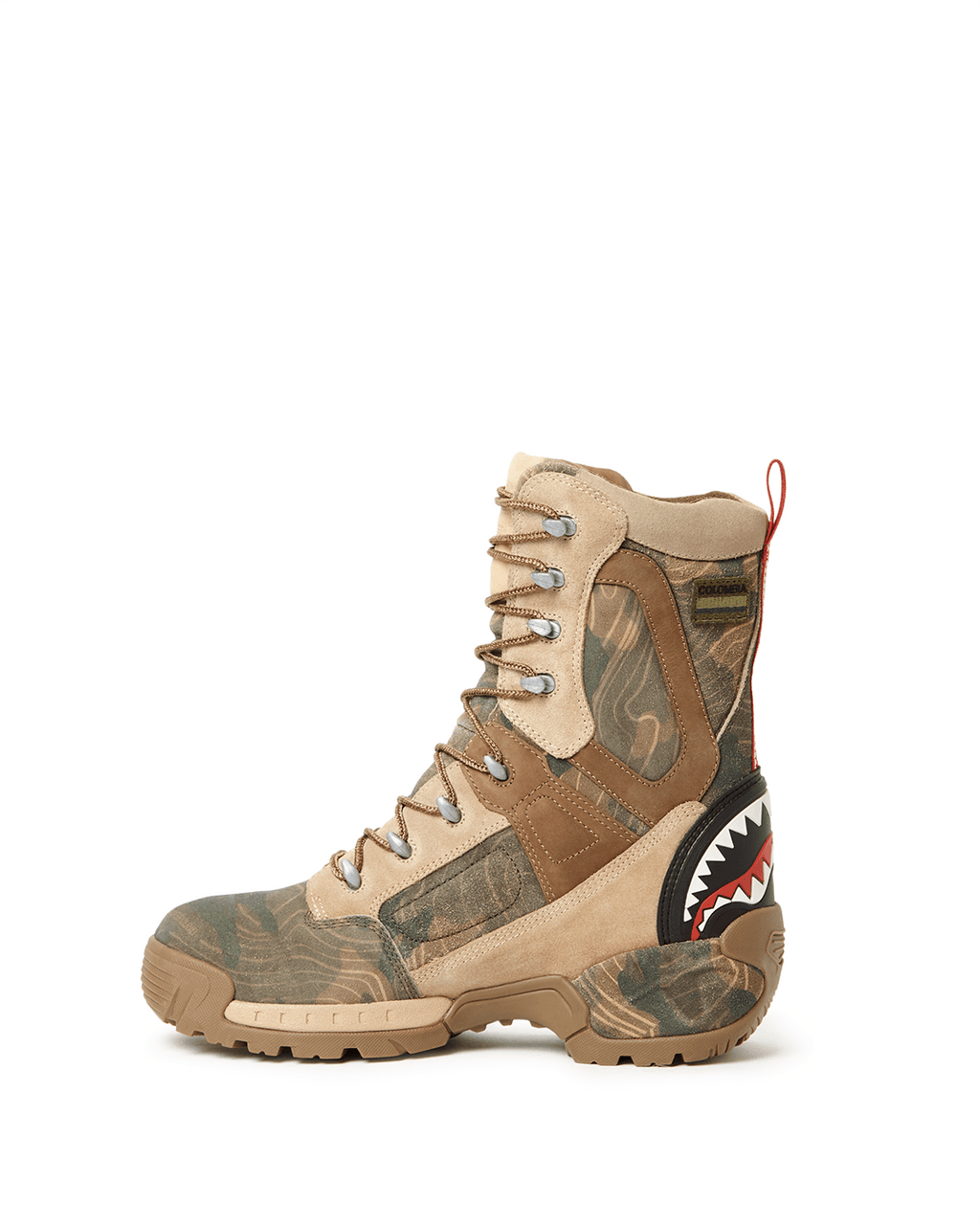 Limited Edition CAMO TERRAIN FUERZA COBRA PARATROOPER BOOTS - MADE IN COLOMBIA NUMBERED 1280 PAIRS