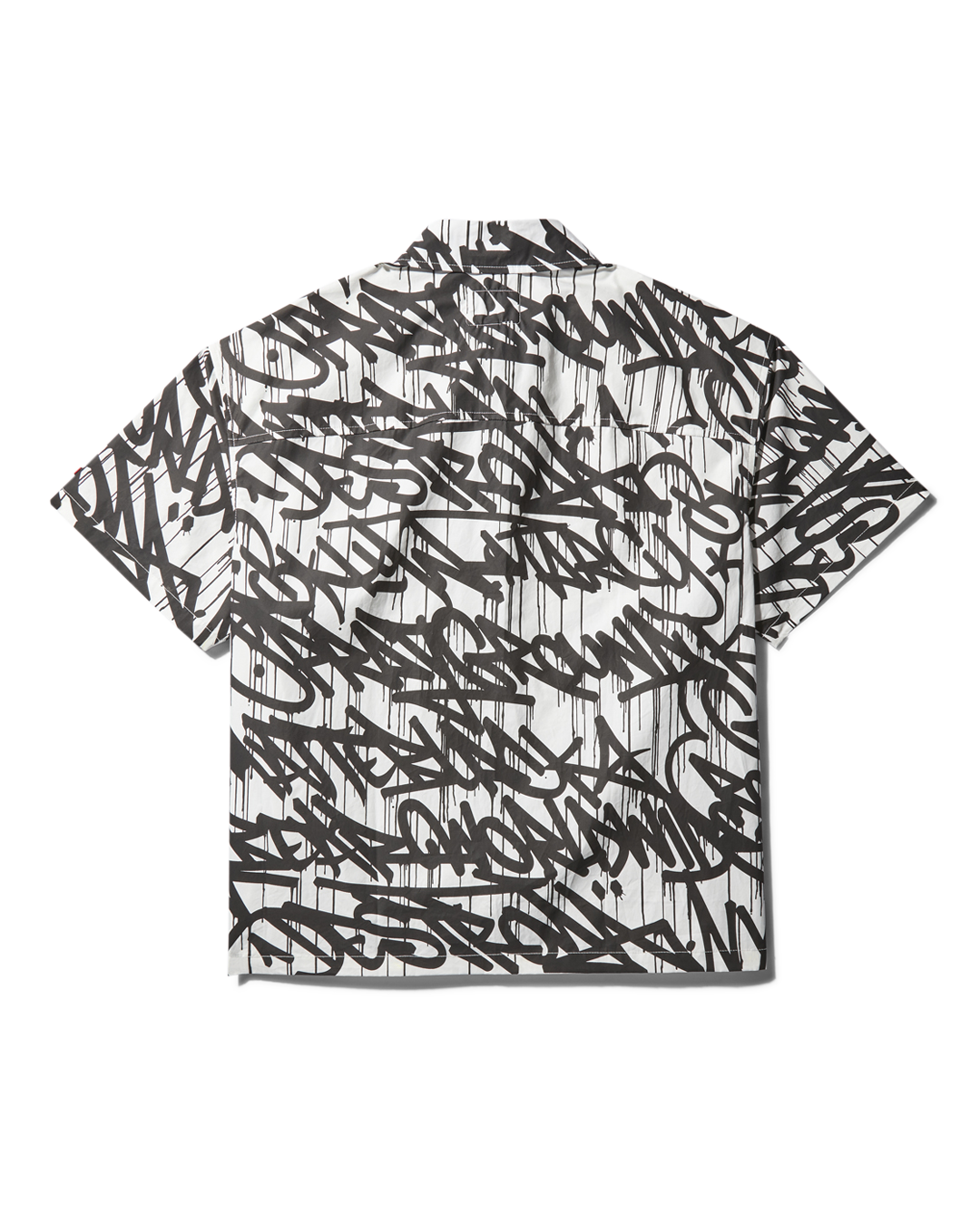 Limited Edition GRAFFITI SHORT SLEEVE BUTTON FRONT SHIRT