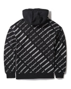 Limited Edition SG LOGO REPEAT HOODIE PULLOVER BLACK
